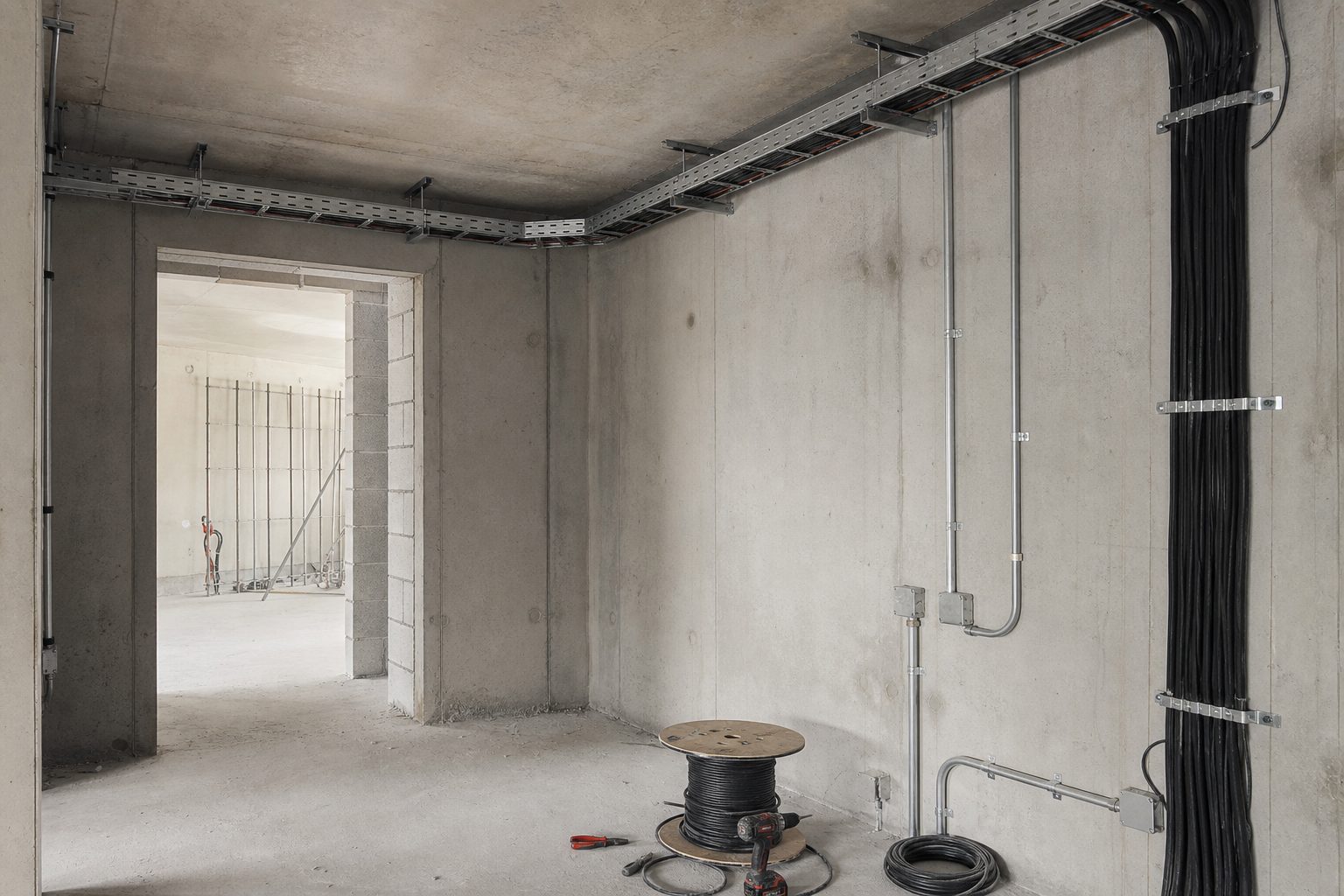 Kablovske trase i razvod u novogradnji – uvođenje struje za novogradnju u Nišu